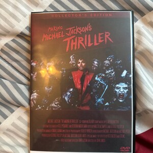 Michael Jackson Making of Thriller Dvd - Etsy