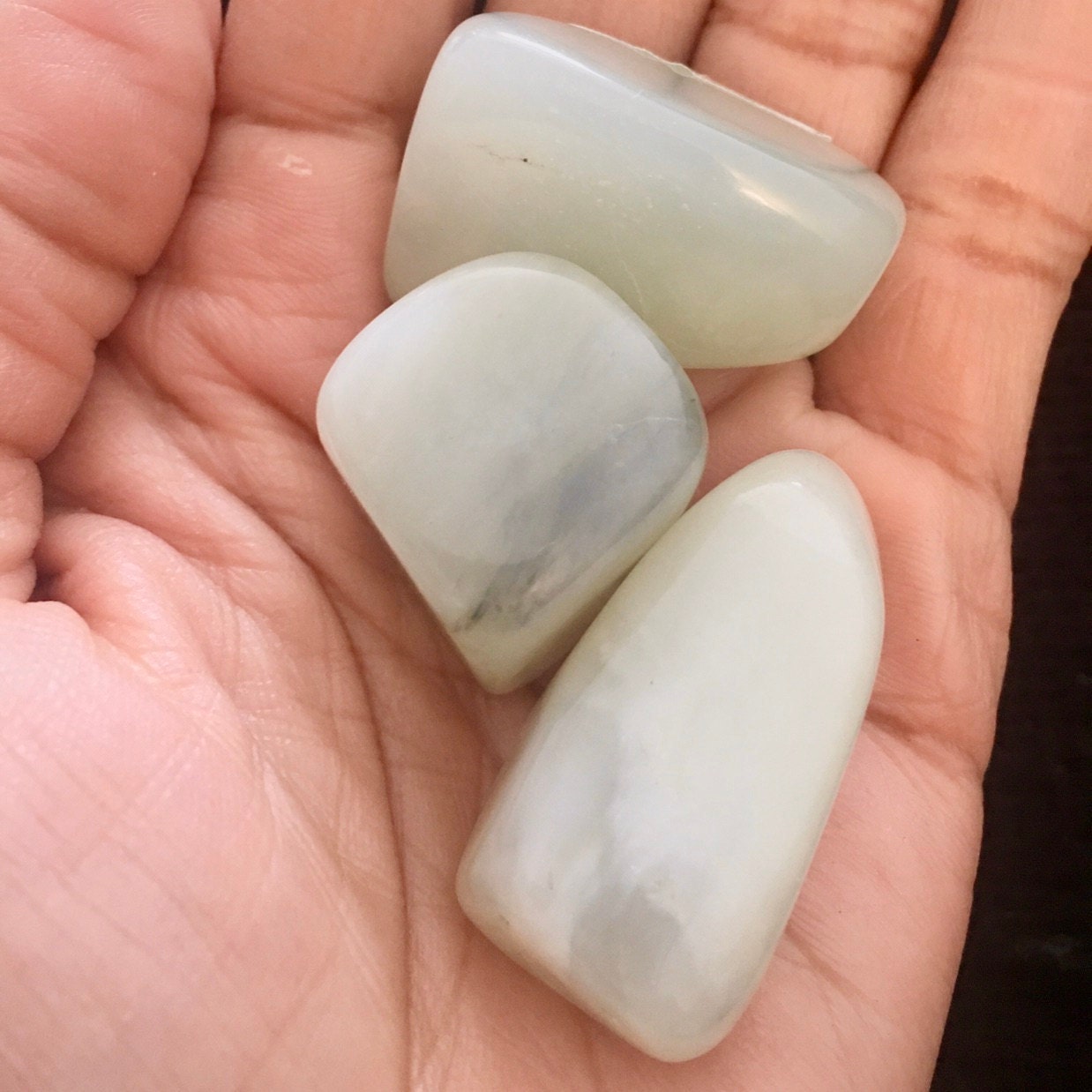Set of 2 Jade Stones