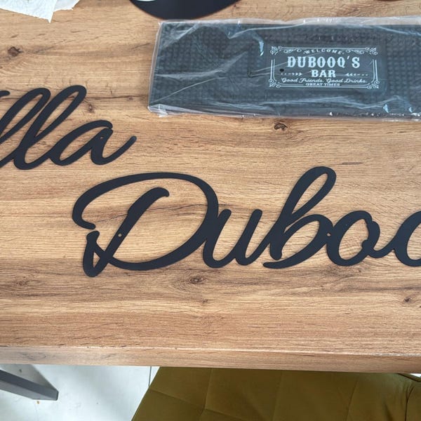 Superstars 2024 Personalised Any Text Beer Mat Label Bar Runner Ideal Home Pub Café Occasion 359 Blue Label - Foto 9