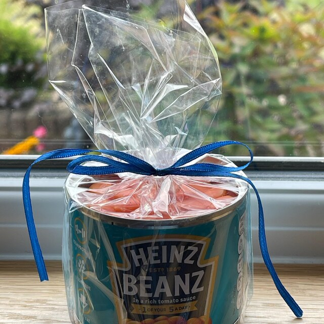 Chapeau Seau Réversible Enfant Heinz Baked Beans, 3-4 Ans, 100% Coton, Bleu/orange