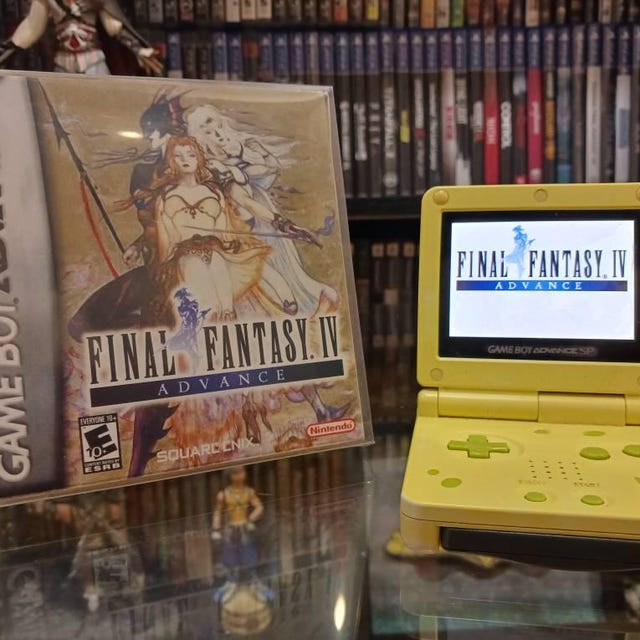 Final Fantasy 4 | NTSC | Gameboy Advance | GBA | En | Reproduction