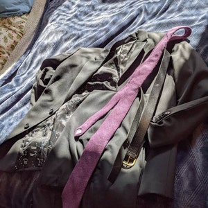 Sport Tie Lavender w/lace