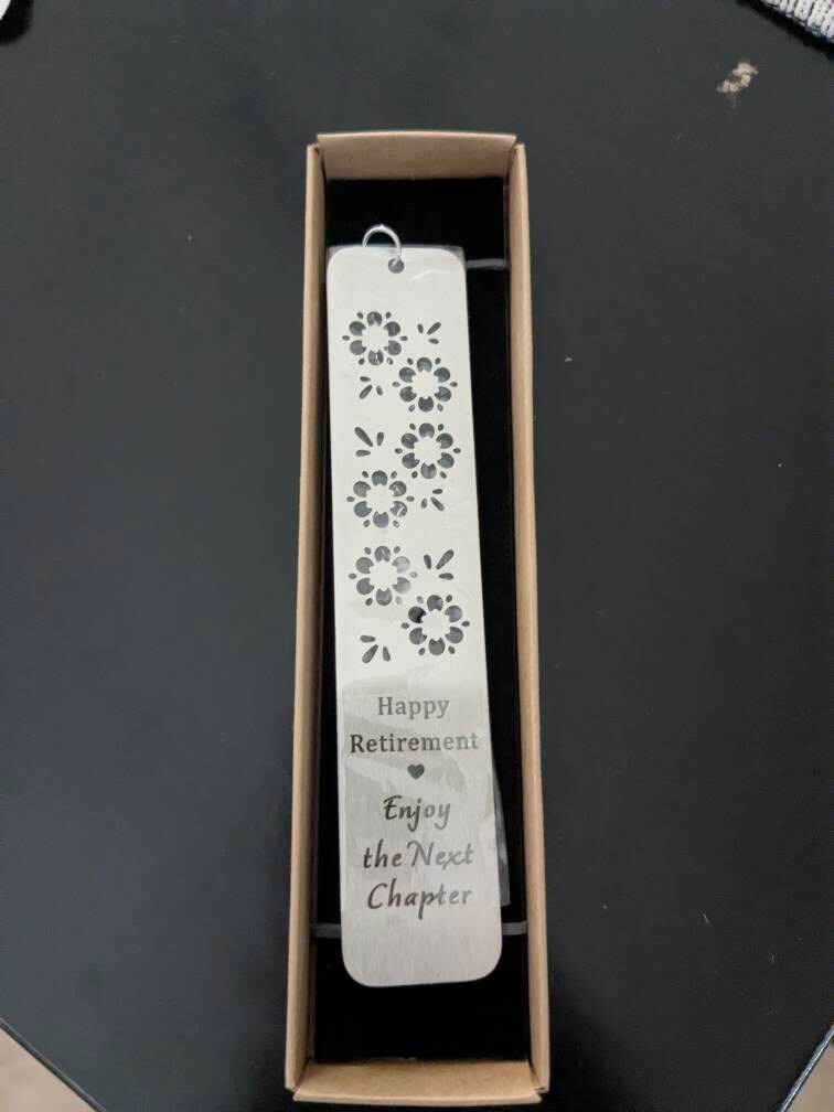 Custom Retirement Bookmark for Women Men 2025 Personalized Happy Retirement Farewell Gifts for Teacher Coworkers Boss  Lady Mom Grandparents