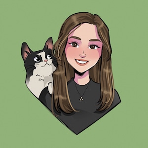 Commission Cartoon Portrait for Your Social Media Profile Picture Icon ...