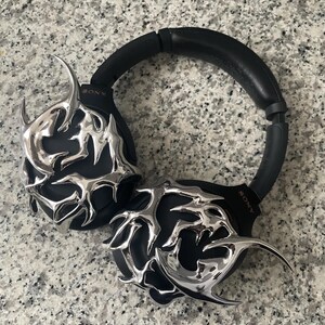 ヘッドホンアクセサリー Thorn Cyberpunkギフト - Sony WH-1000XM5-XM6ヘッドホンケース：3D