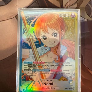 Nami OP11-041 Alt Art Leader Proxy One Piece - Etsy