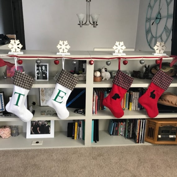 Customer photo of a pet with the Golden Retriever Christmas Stocking with