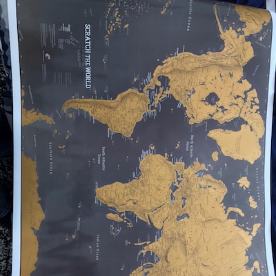 Scratch The World Black Edition