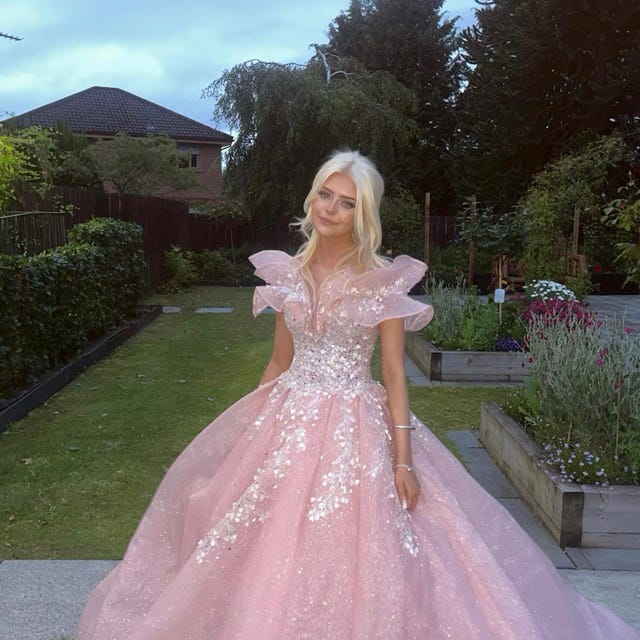 15 birthday dresses light pink Ariana Vara PR12272 Lace Quince Dress main image 1