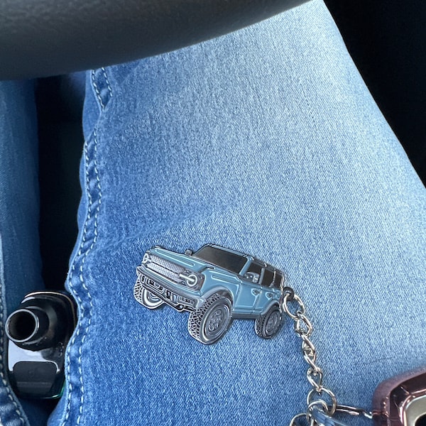 Bronco Keychain Accessories 4 Door Key Chain Fob Cover Cool Mods ...