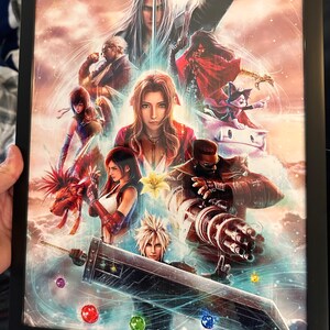Final Fantasy VII Remake - Limited Edition Fine Art Print -FF7