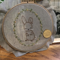 Little Fox Hand Embroidery PDF Pattern Instand Digital - Etsy Israel