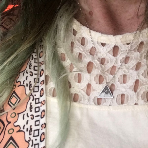 Utah Round Cut-Out Necklace - The Bearded Jeweler main image 1