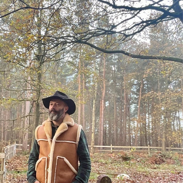 Mens Sheepskin Vest-mountaineer W/collar-exposed Wool Seams - Etsy