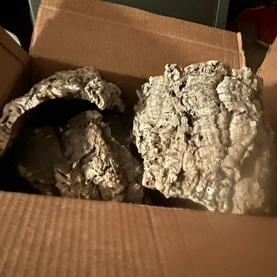 Cork Bark Rounds 2 Lbs Animal Hides in a Terrarium / - Etsy