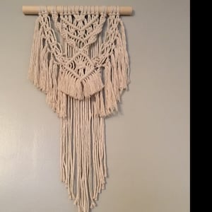 Macrame Pattern for Wall Hanging Beginner Friendly DIY Macrame Wall ...
