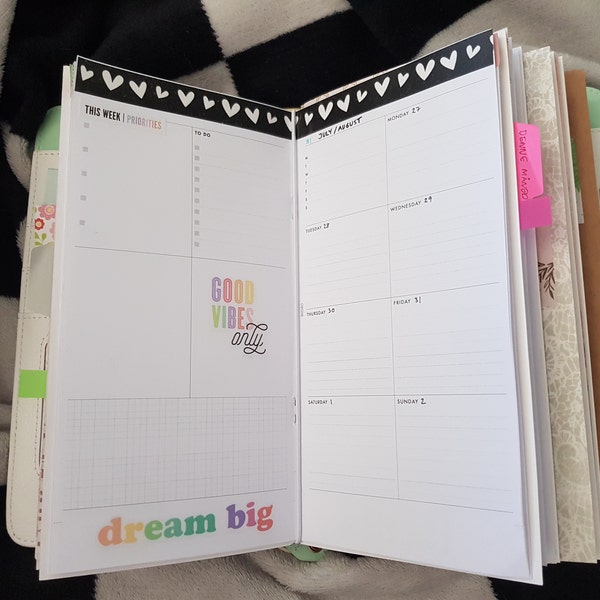 Cahier TN Inserts Printable, Cahier Travelers Notebook Printable ...