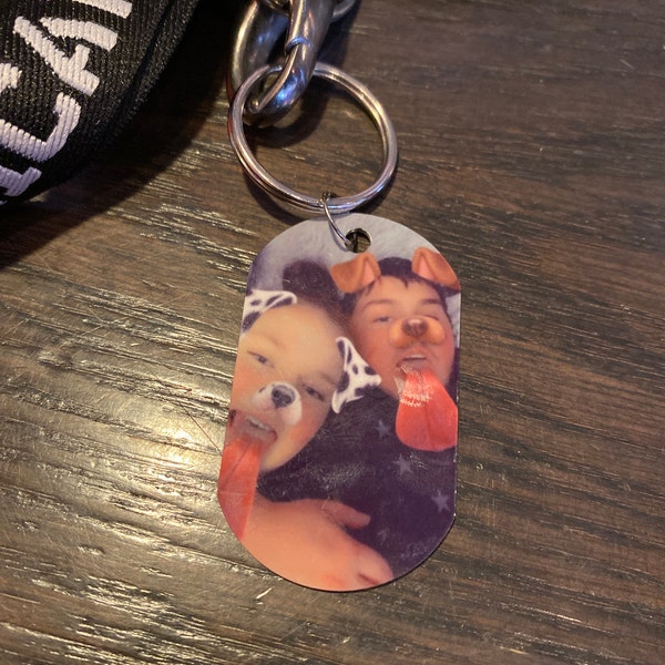 Drive Safe Handsome Keychain, Personalized Photo Keychain, Drive Safe I ...