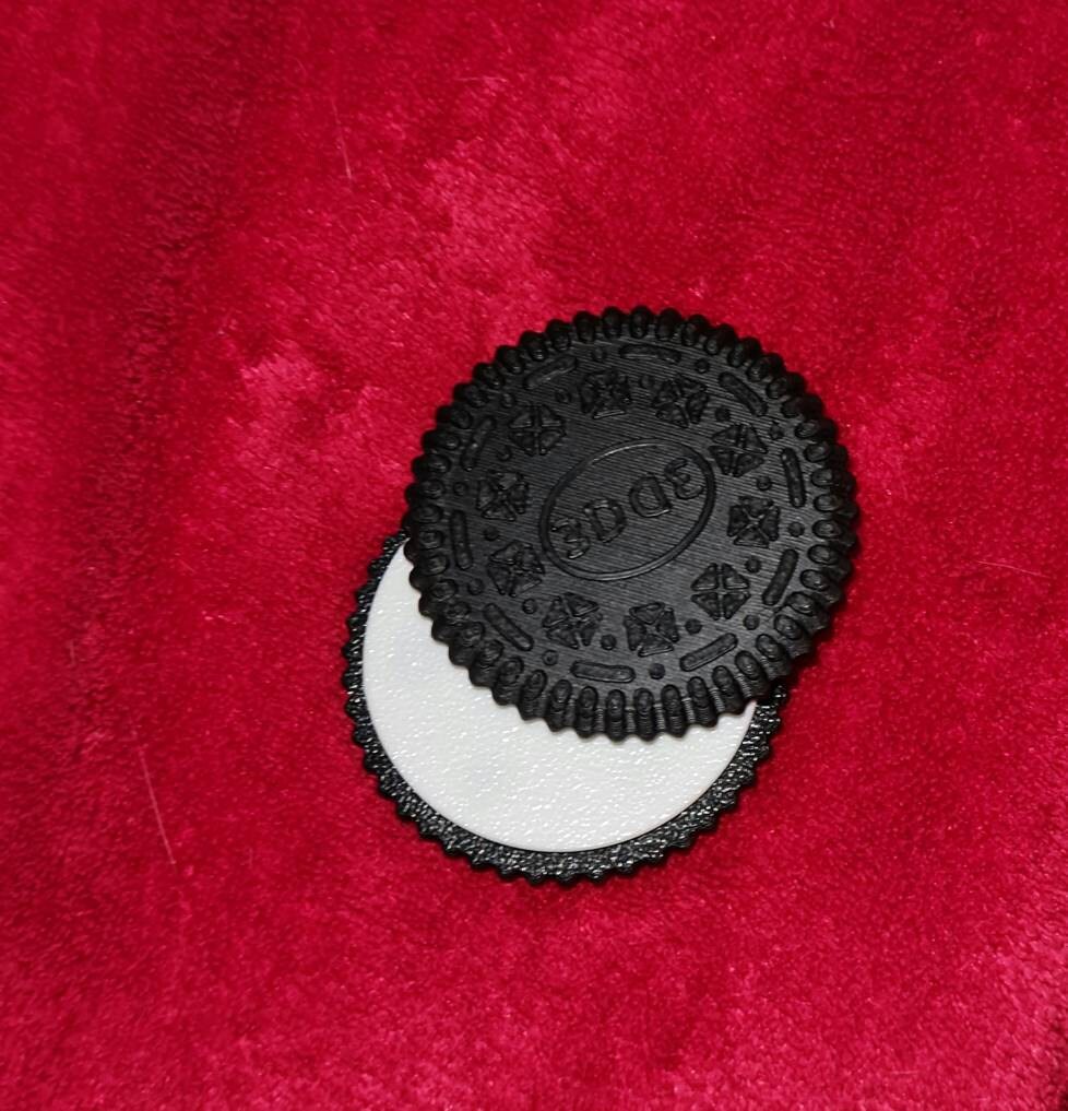Oreo Cookie Fidget toy magnet slider | haptic desk toy | magnetic | work | school | gift