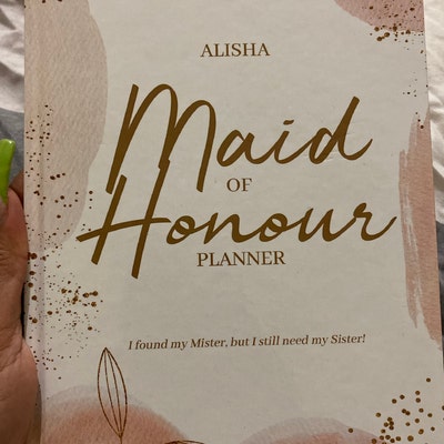 Maid of Honor Planner Printables Wedding Planner Printable - Etsy