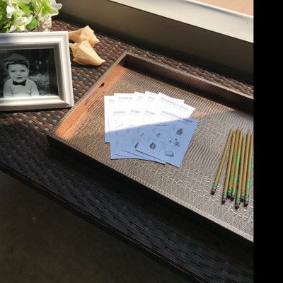 Printable Scavenger Hunt Cards Man Cub Birthday - Etsy