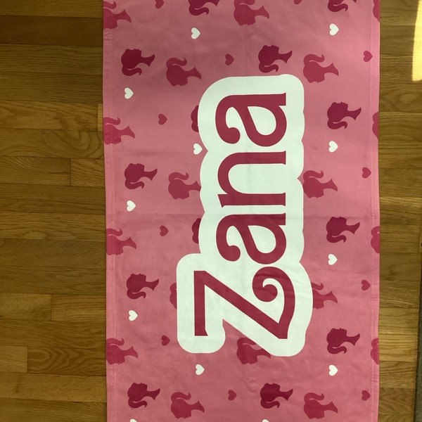 70's Vibe Sun Beach Towel - Violet Red