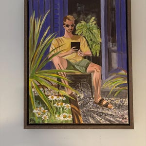 Gill added a photo of their purchase