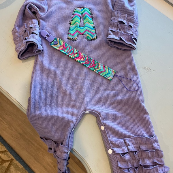 DIGITAL ITEM: ITH Pacifier Clip Embroidery Design 5x7 Hoop - Etsy