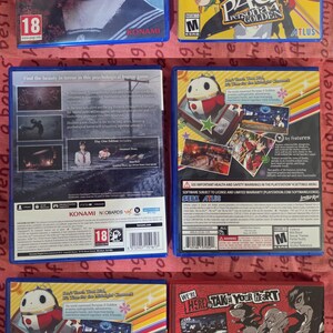 PS5 Sleeve Slip Cover Artwork, Game Replacement Covers, Custom Box