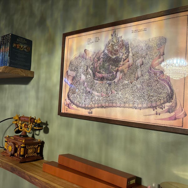 Moonrise Kingdom Map New Penzance Island With Original Ephemera
