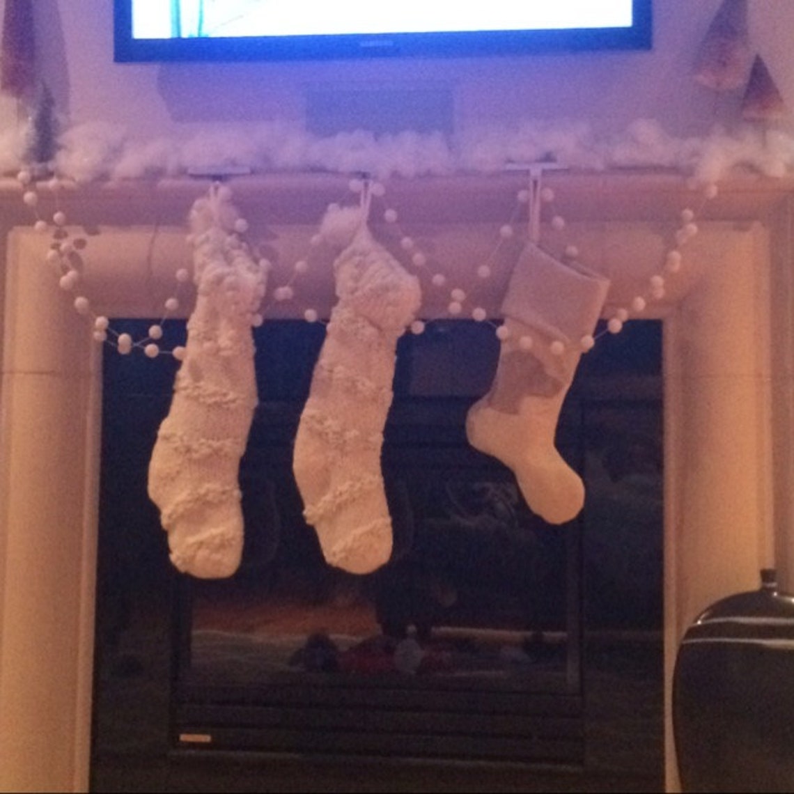 Customer photo of a pet with the Pet Christmas Stocking  Dog Labrador Retriver