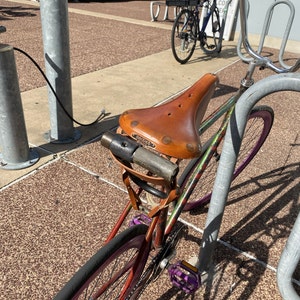 Brooks saddle lock outlet