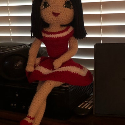 Crochet Doll Pattern. Kim Doll. PDF Instant Download - Etsy