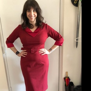 peggy carter red dress
