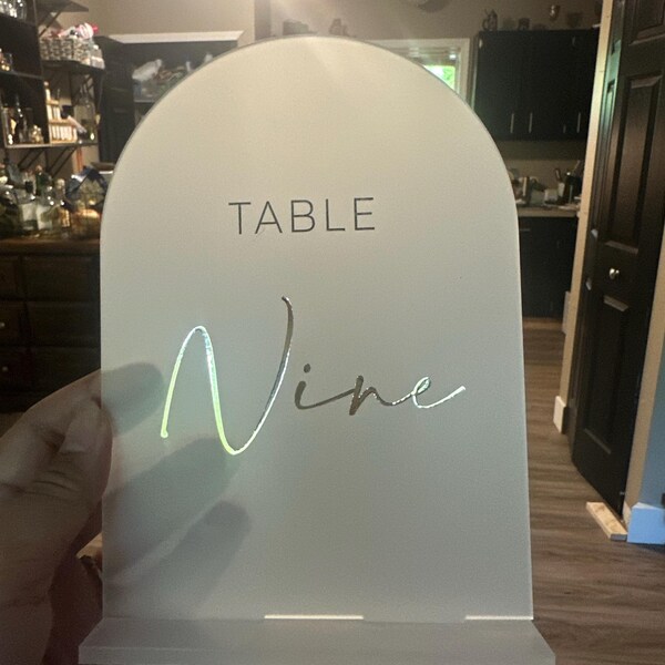 Gold Mirror Wedding Seating Chart Wedding Signs Wedding Guest List