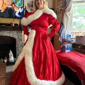 Judy Red Dress White Christmas Costume - Etsy Judy Red Dress White Christmas Costume - Etsy