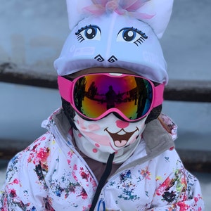 Unicorn Ski Helmet Cover Rainbow Helmet 