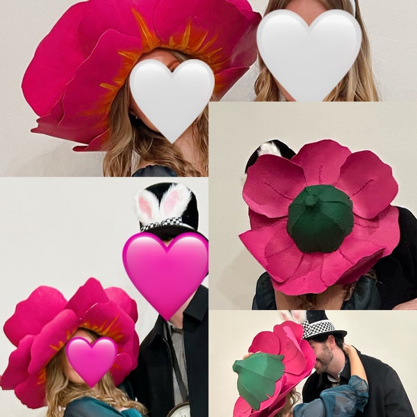 DIY Rave Flower Hat Tutorial - Etsy
