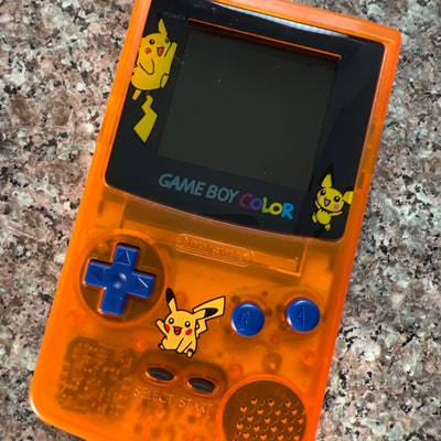 CUSTOMIZE YOUR OWN Gameboy Color Custom Gbc Backlit Rechargeable Mod ...