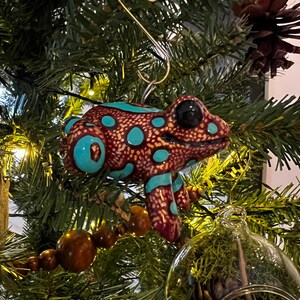 Highland Bronze Poison Dart Frog Ornament - Etsy