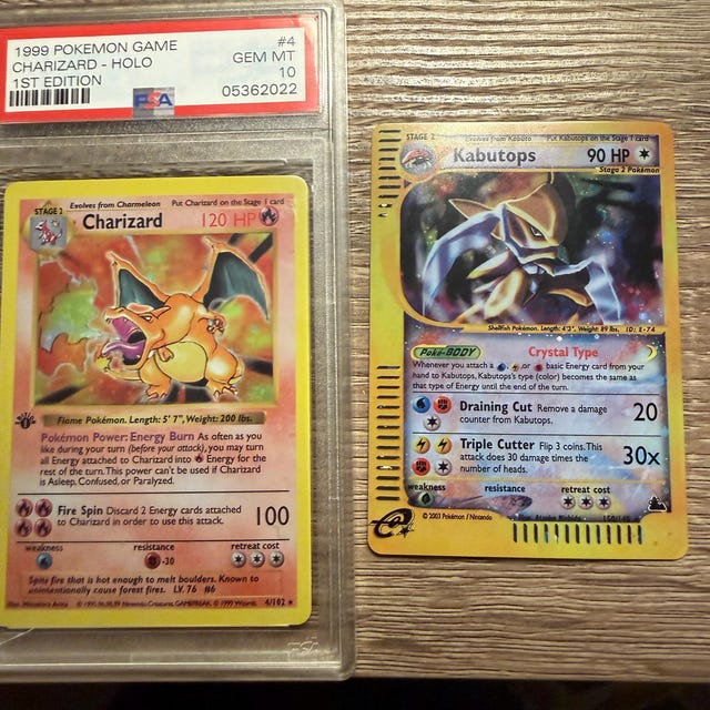 Charizard Shadowless 1st Edition Graded 10 Base Set Holographic