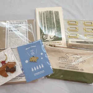 Charm (Pendentif) Traveler's Notebook – Thème Train, Caméra, Café – Édition Starbucks Japon – Argenté