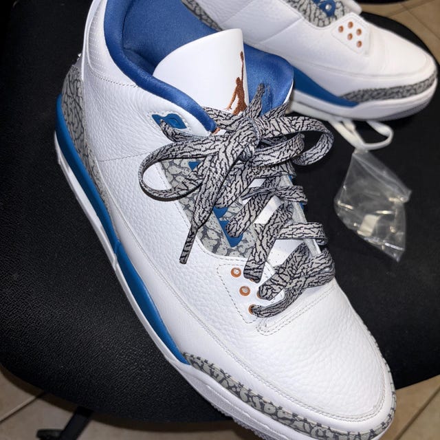 true blue 3 laces
