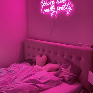 Neon Sign / You're Like Really Pretty Neon Sign / Wedding - Etsy