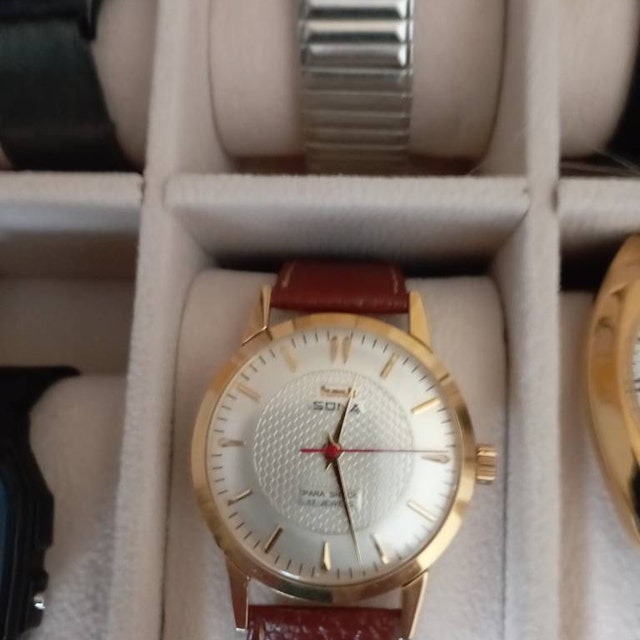 Vintage HMT Sona White Dial Manual Winding 17 Jewels Men's Wrist
