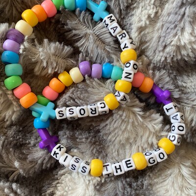 Seven Inches of Satanic Panic Ghost Kandi - Etsy