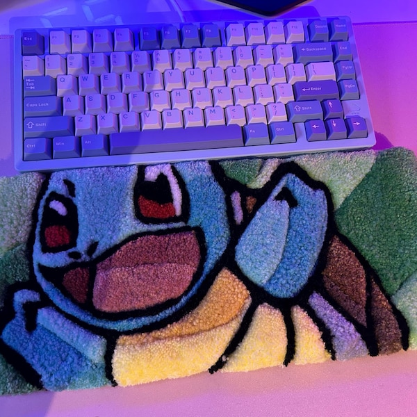 Keyboard Rugh Cover Design Tufted Keyboard Rug: Personalized Handmade Customizable Design (various ...