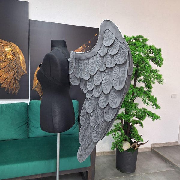 Large Bat Wings | Black Dragon Wings | Bat Wings Cosplay for Halloween ...