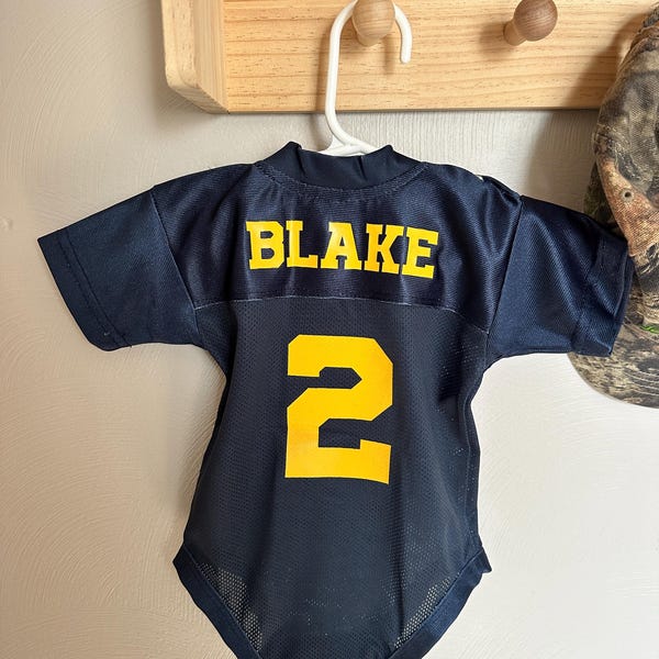 First Birthday Infant Toddler Football Jerseys, Football Theme Fan, Custom Family Jersey, Dad 