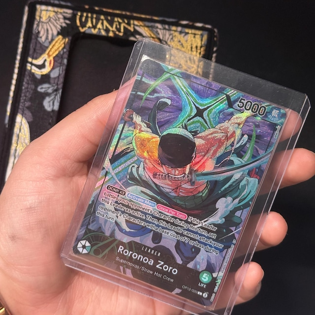 Roronoa Zoro Leader Alt Art Promo Op12-020 One Piece Proxy - Etsy
